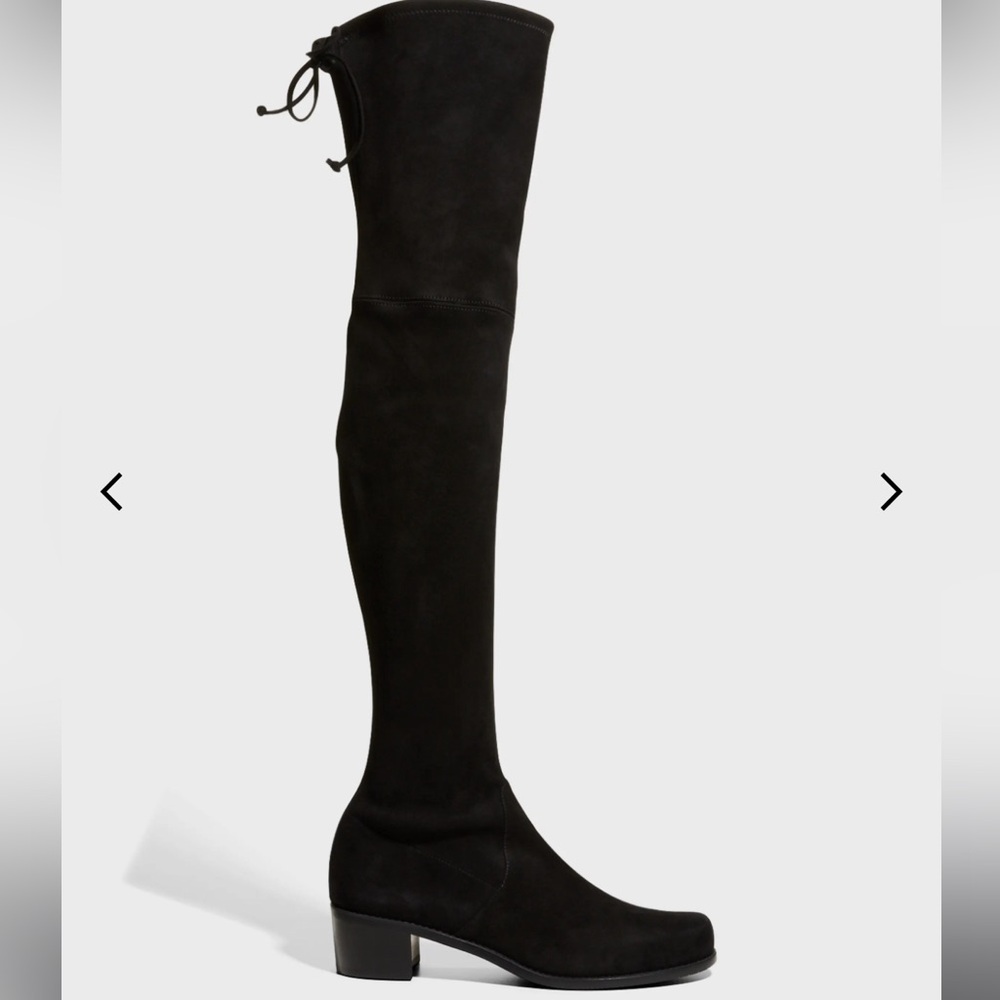 Stuart Weitzman - Tieland suede boot size 9 Black